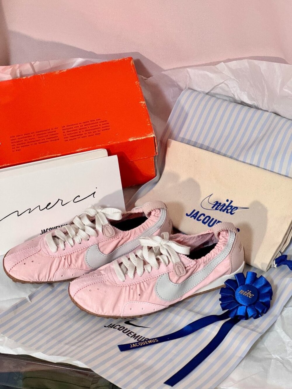 Jacquemus x Nike Moon Shoe SP Aluminum Pink (Women's)